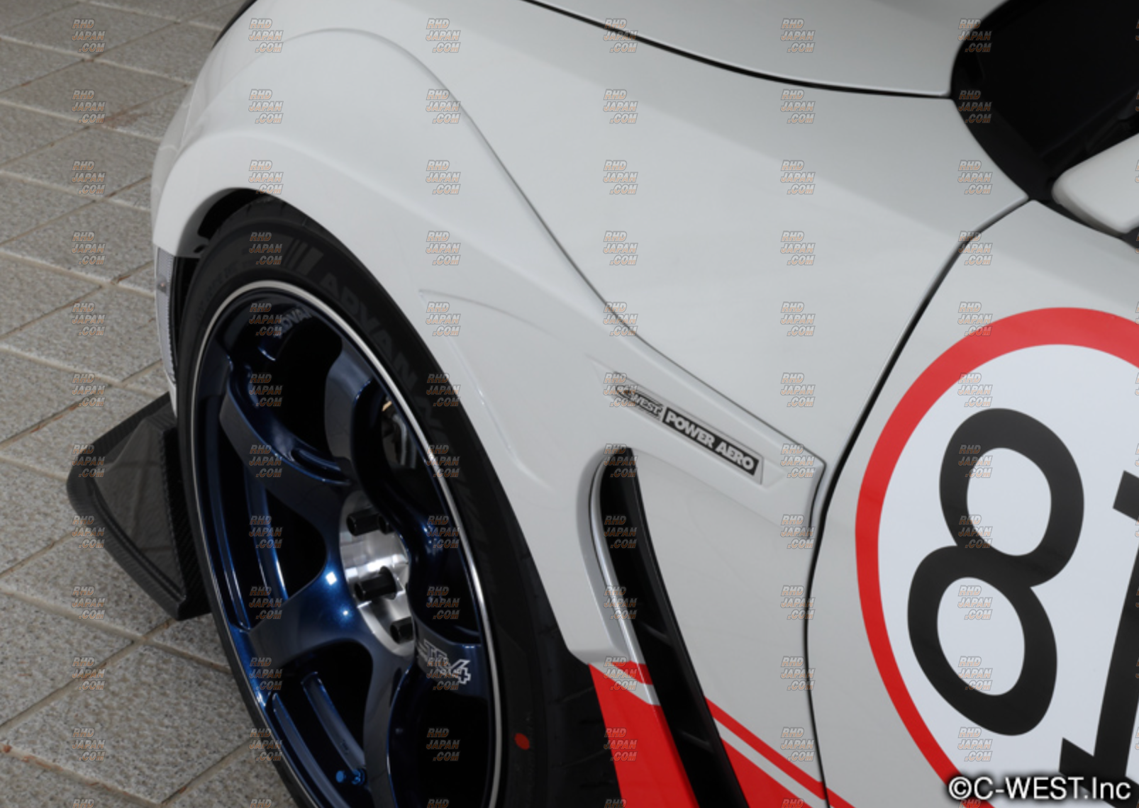 C-West Over Fender Full Set Carbon Fiber - GR86 ZN8